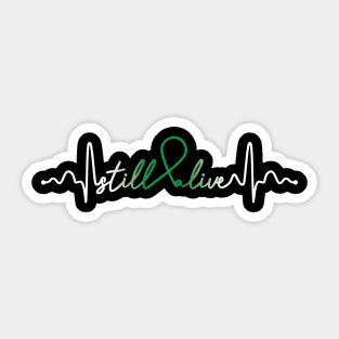 Still Alive- Biliary Atresia Gifts Biliary Atresia Awareness Sticker